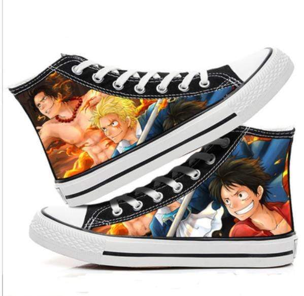 chaussure one piece sabo ace et luffy 15089591287844 - One Piece Shoes Store