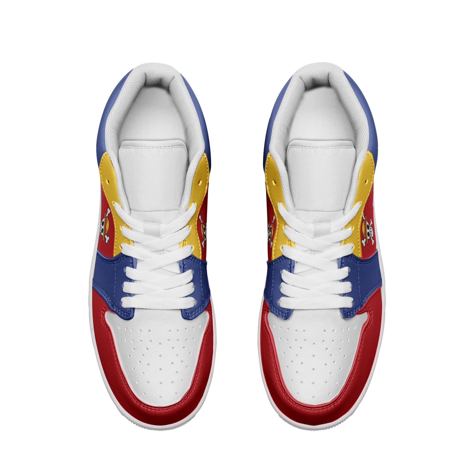 monkey d luffy one piece low top 2 jd1 shoes rw9g7 - One Piece Shoes Store