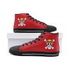 monkey d luffy one piece classic high top canvas shoes 5 - One Piece Shoes Store