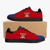 monkey d luffy one piece leather smith shoes - One Piece Shoes Store