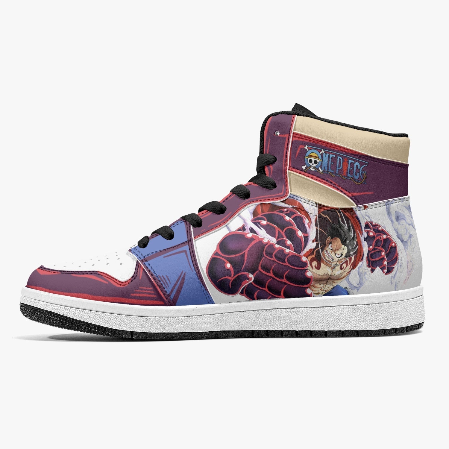 monkey god luffy one piece j force shoes 21 - One Piece Shoes Store