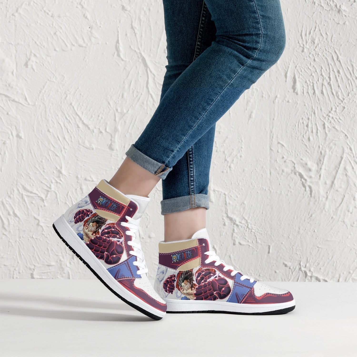 monkey god luffy one piece j force shoes - One Piece Shoes Store