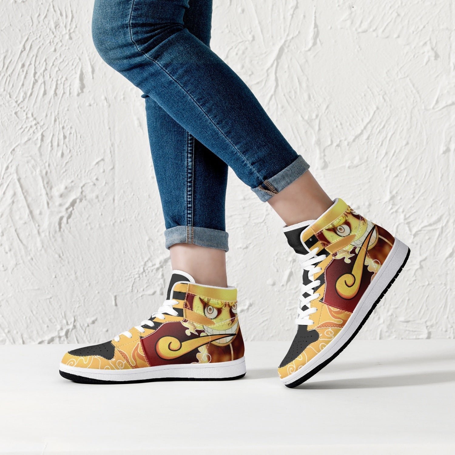 sun god luffy one piece j force shoes - One Piece Shoes Store