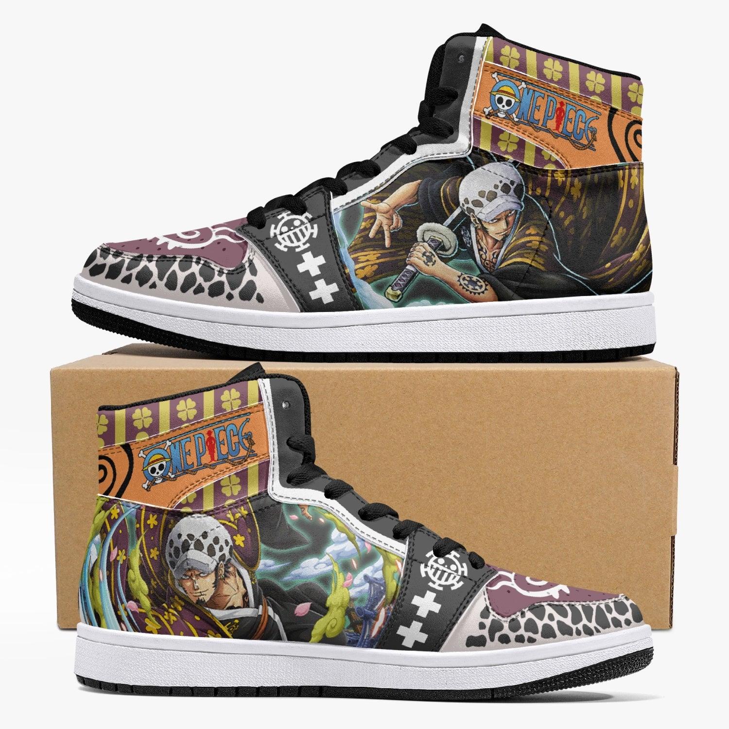 trafalgar d law wano one piece j force shoes zs922 - One Piece Shoes Store