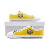 trafalgar law one piece classic low top canvas shoes 2 - One Piece Shoes Store