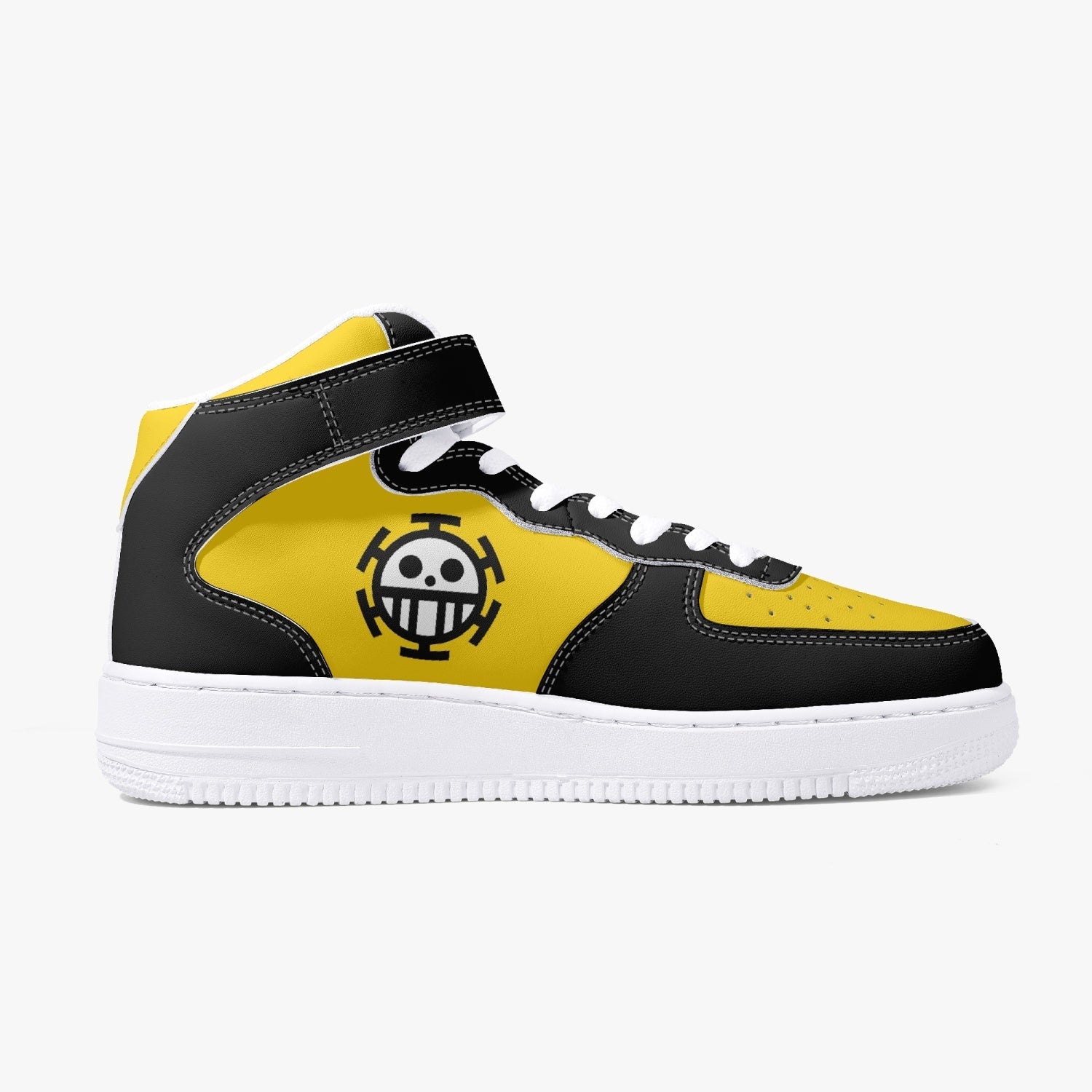 trafalgar law one piece high top kamikaze shoes 3 - One Piece Shoes