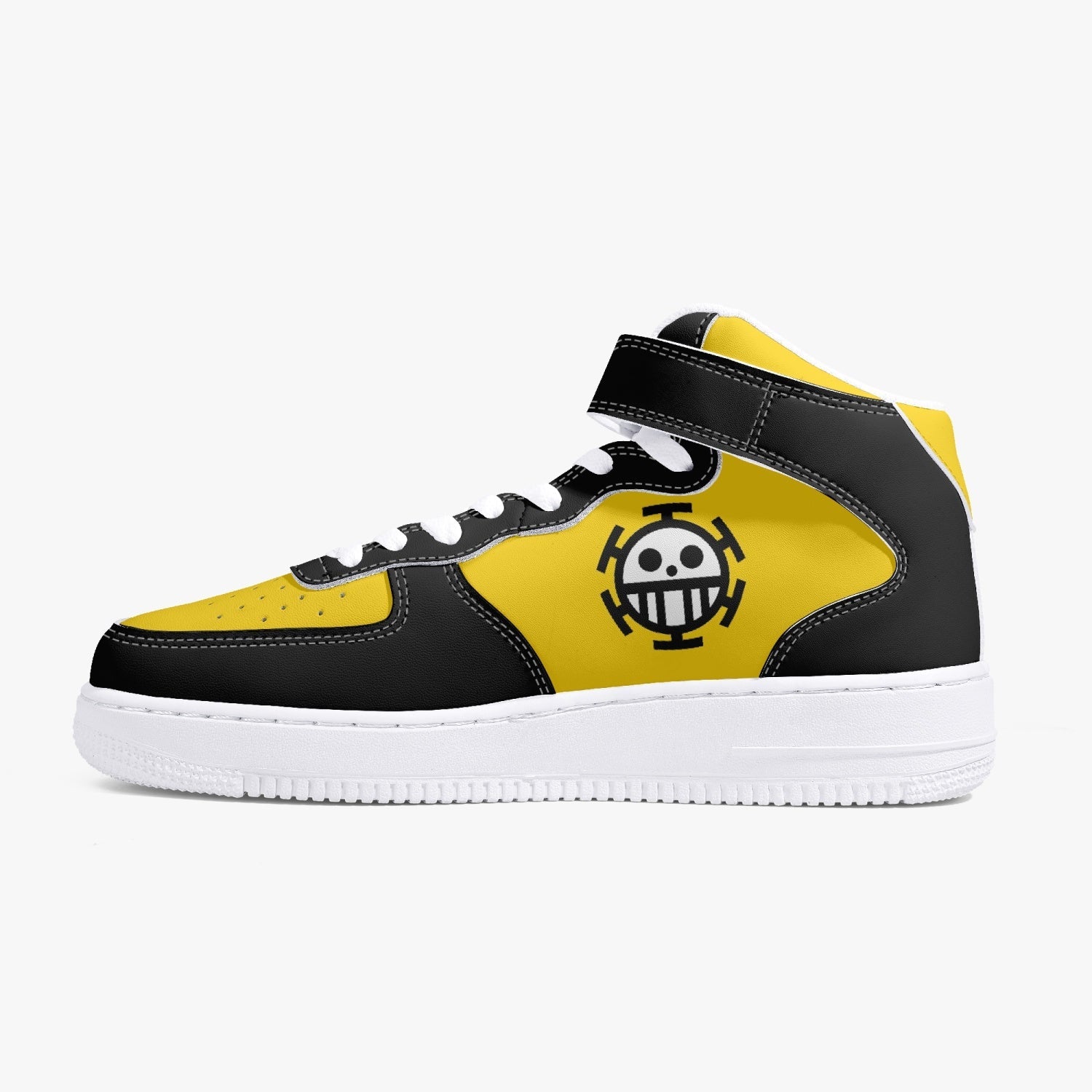 trafalgar law one piece high top kamikaze shoes 6 - One Piece Shoes