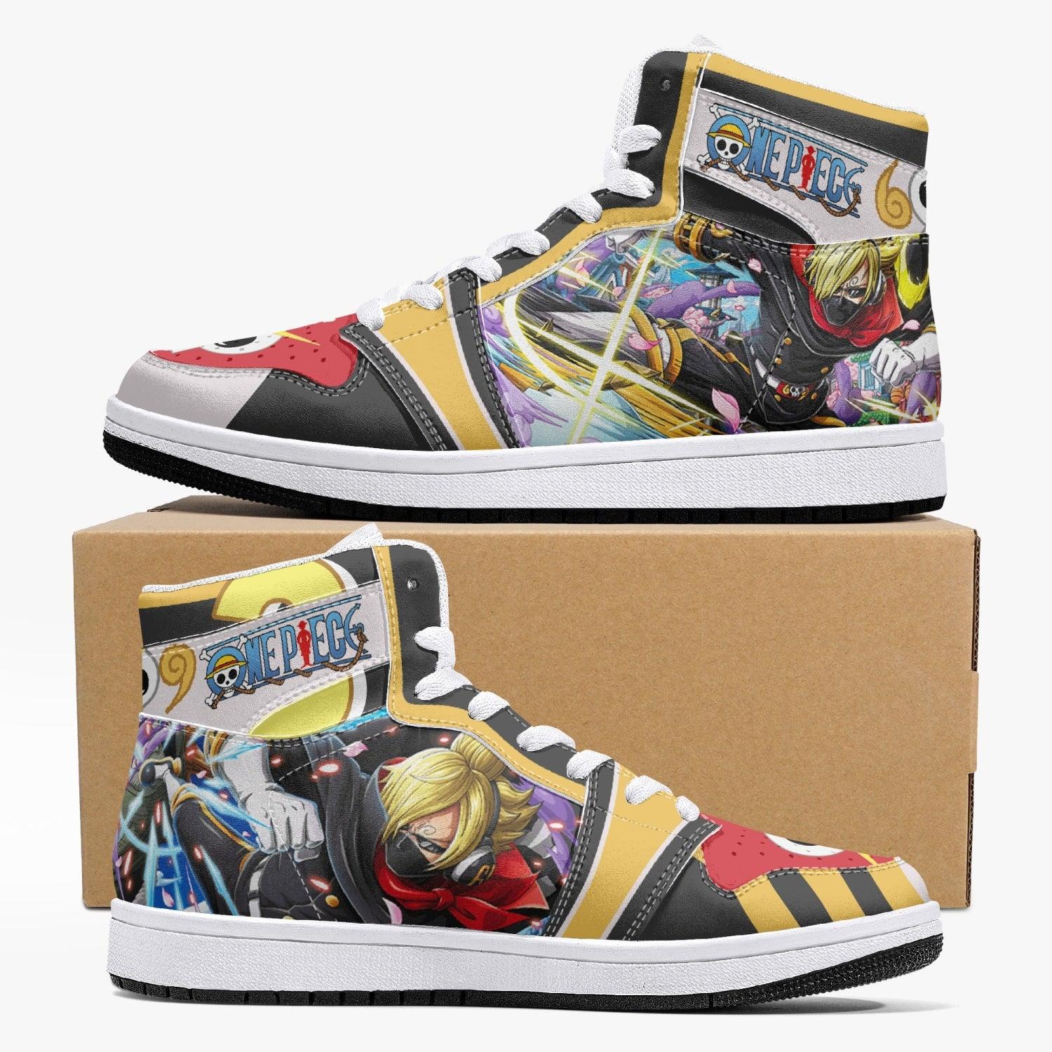 vinsmoke sanji stealth black one piece j force shoes k6vyy - One Piece Shoes Store