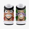 zoro and luffy one piece j force shoes 14 - One Piece Shoes Store