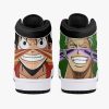 zoro and luffy one piece j force shoes zyi22 - One Piece Shoes Store
