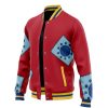 Luffy Wano Pattern OP Varsity Jacket F RIGHT Mockup - One Piece Shoes Store