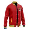 Monkey D. Luffy Pattern OP Varsity Jacket F LEFT - One Piece Shoes Store
