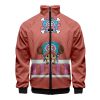 ONE PIECE Print Q Version Japanese Anime 3d Stand Collar Hoodie Men Women Zipper Hoodies Jackets 3 - One Piece Shoes Store