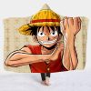One Piece Monkey D Luffy Wearable Blanket - One Piece Shoes Store