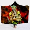 One Piece Roronoa Zoro Wearable Blanket - One Piece Shoes Store