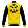 Trafalgar Law Pattern OP Varsity Jacket BACK - One Piece Shoes Store