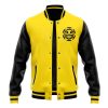 Trafalgar Law Pattern OP Varsity Jacket FRONT - One Piece Shoes Store