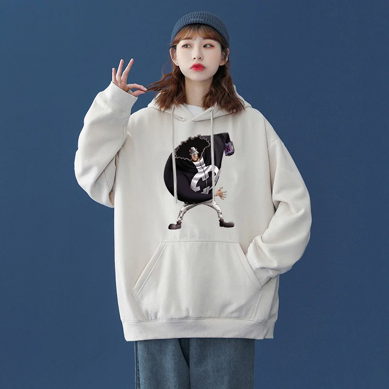 kf S3366be35f780482d9d7768fa0893bdc2f Anime ONE PIECE Hoodies Kuma Luffy casual men s and women s pullover role playing clothing - One Piece Shoes Store
