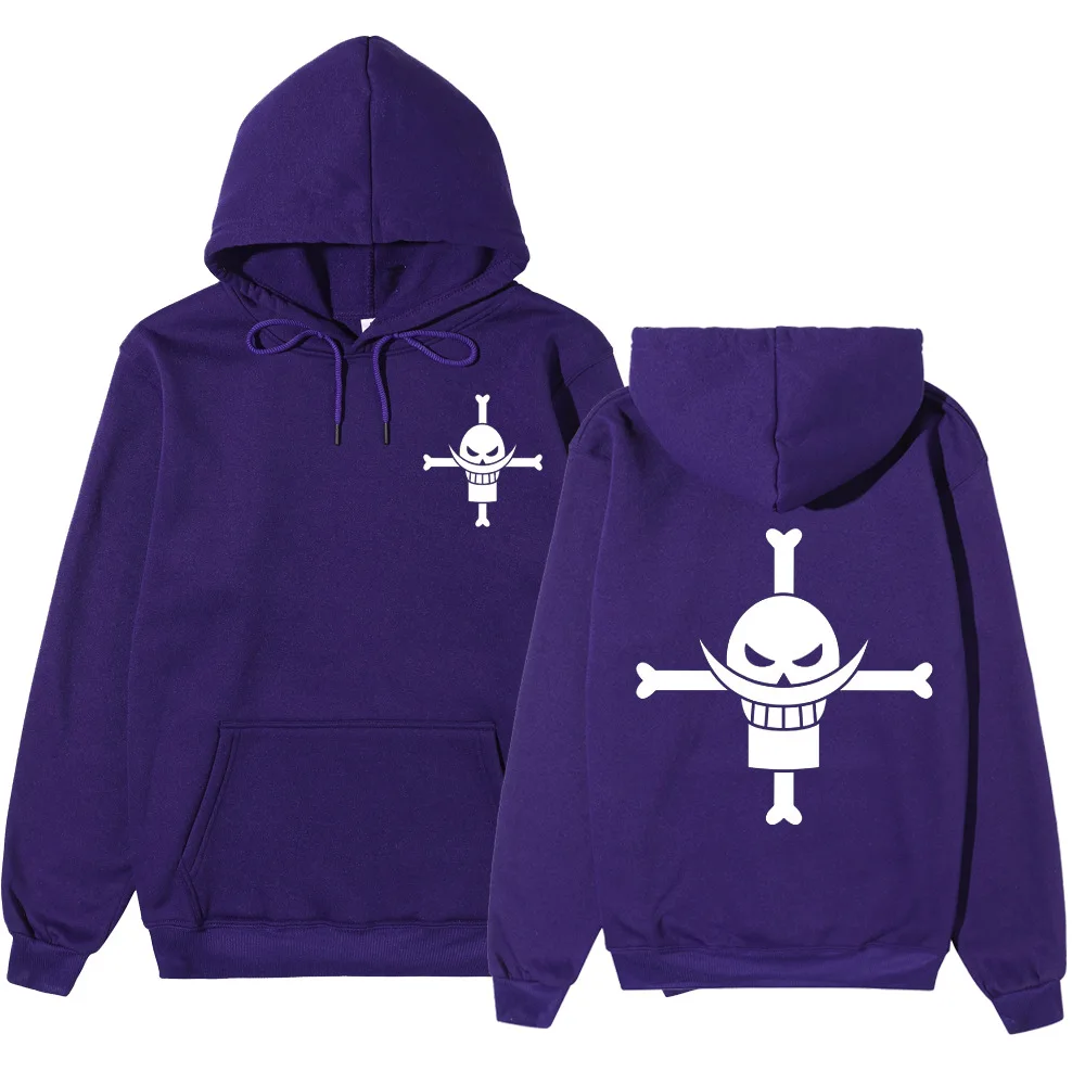 kf S3914705f459445348ca39c215f6bffb7H One piece white beard Hoodie animation printed coat anime autumn and Winter Fleece Hoodie men s - One Piece Shoes Store