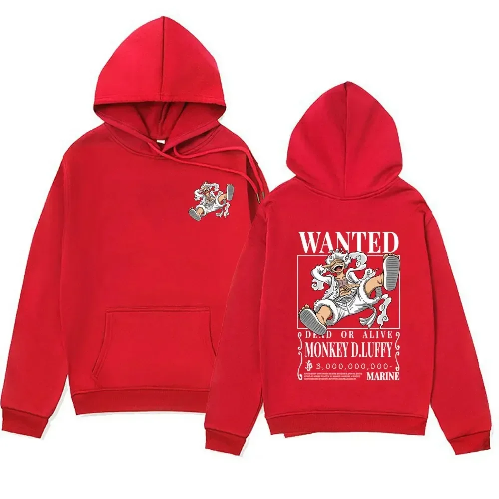 kf S7d5817c4822f43dfb77f384407390e96B 2024 Anime Gear 5 Luffy Graphic Men s Pullovers Vintage Long Sleeve Sweatshirts Japan Manga Hoodie - One Piece Shoes Store