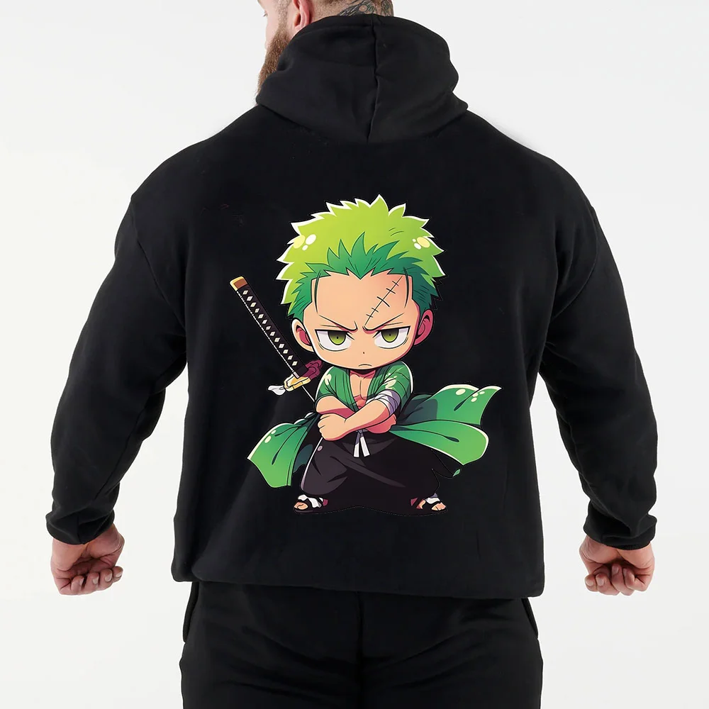 Cool Chibi Roronoa Zoro One Piece Hoodie