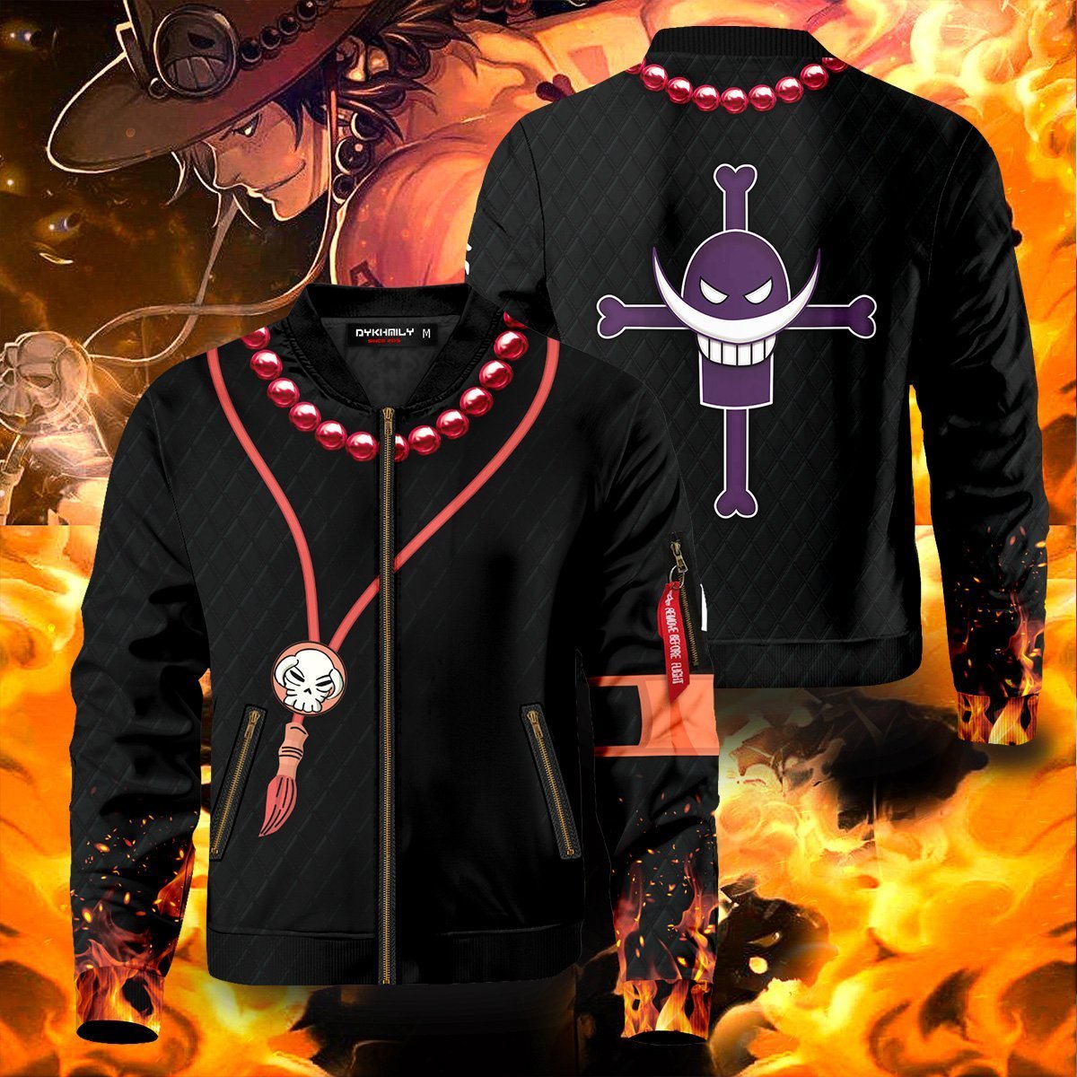 one piece ace bomber jacket 178446 - One Piece Shoes Store
